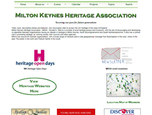 Tablet Screenshot of mkheritage.co.uk